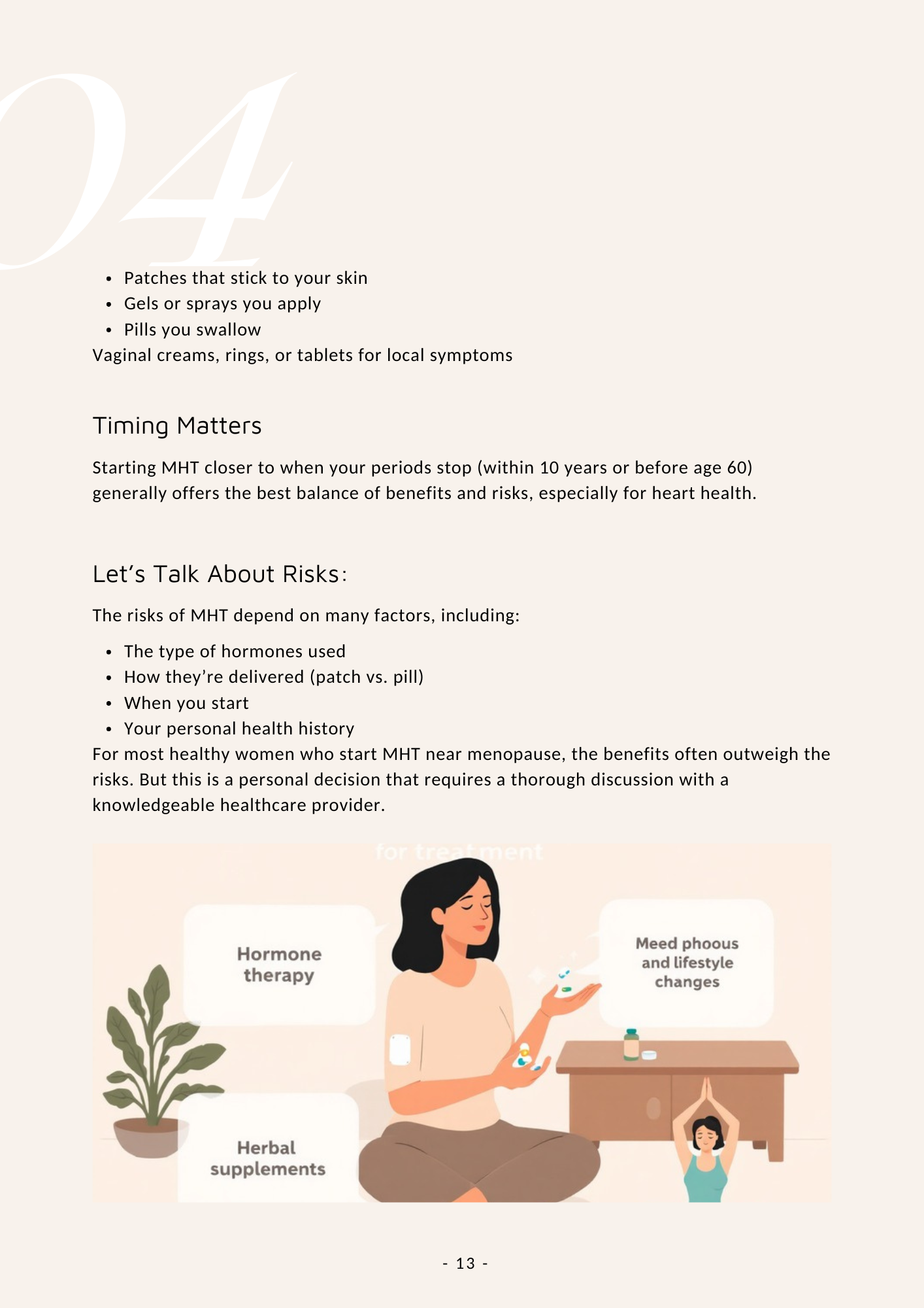 "Your menopause journey"